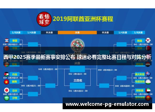 西甲2025赛季最新赛事安排公布 球迷必看完整比赛日程与对阵分析